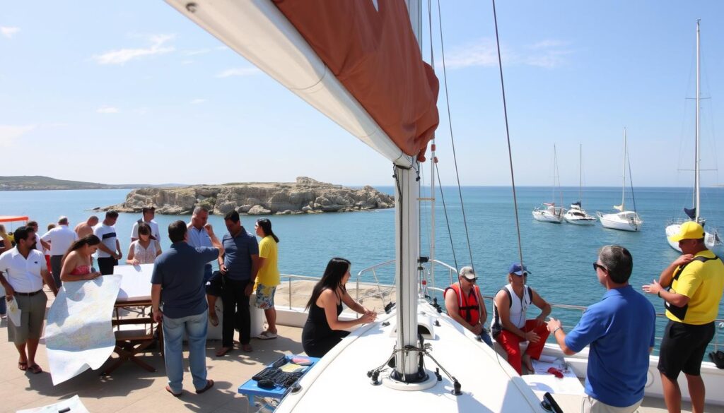 steps to yacht license Malta