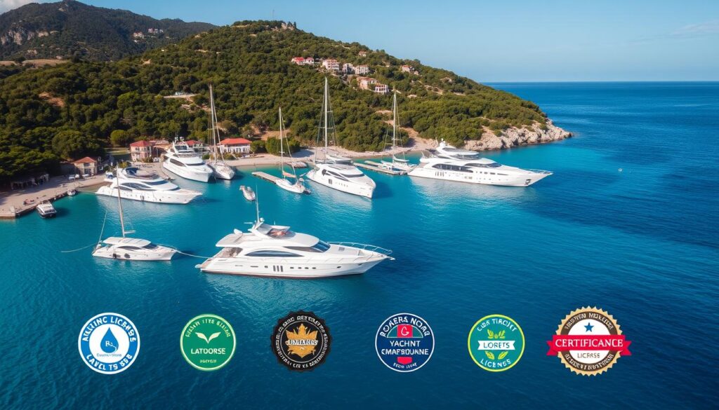 yachting licenses Mediterranean